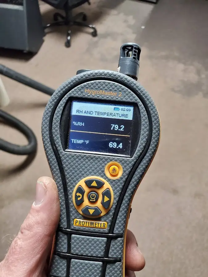 Moisture meter humidity assessment for Mold Remediation & Removal in Pemberton
